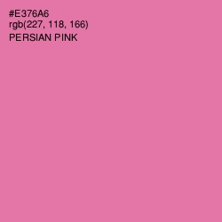 #E376A6 - Persian Pink Color Image