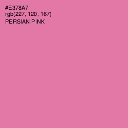 #E378A7 - Persian Pink Color Image