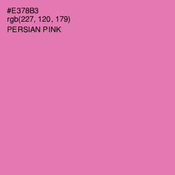 #E378B3 - Persian Pink Color Image