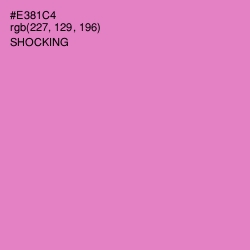 #E381C4 - Shocking Color Image