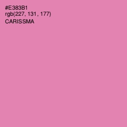 #E383B1 - Carissma Color Image