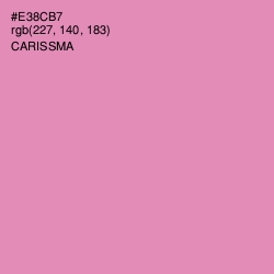 #E38CB7 - Carissma Color Image