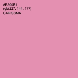 #E390B1 - Carissma Color Image