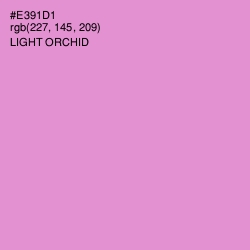 #E391D1 - Light Orchid Color Image