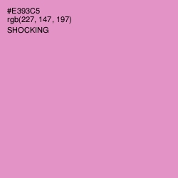 #E393C5 - Shocking Color Image