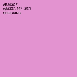 #E393CF - Shocking Color Image