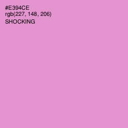 #E394CE - Shocking Color Image