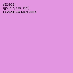 #E395E1 - Lavender Magenta Color Image