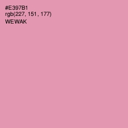 #E397B1 - Wewak Color Image