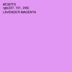 #E397F5 - Lavender Magenta Color Image