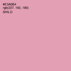 #E3A0B4 - Shilo Color Image