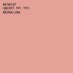 #E3A197 - Mona Lisa Color Image