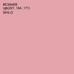 #E3A4AB - Shilo Color Image