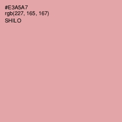 #E3A5A7 - Shilo Color Image
