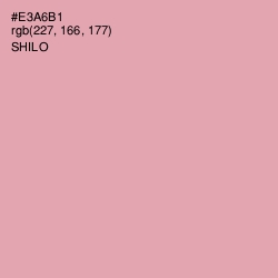 #E3A6B1 - Shilo Color Image