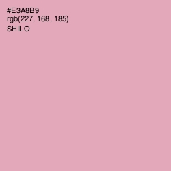 #E3A8B9 - Shilo Color Image