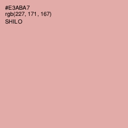 #E3ABA7 - Shilo Color Image