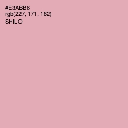 #E3ABB6 - Shilo Color Image