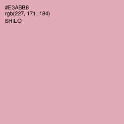 #E3ABB8 - Shilo Color Image