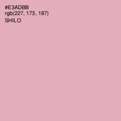 #E3ADBB - Shilo Color Image