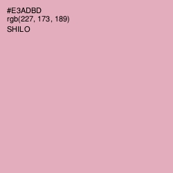 #E3ADBD - Shilo Color Image