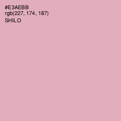 #E3AEBB - Shilo Color Image