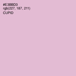 #E3BBD3 - Cupid Color Image