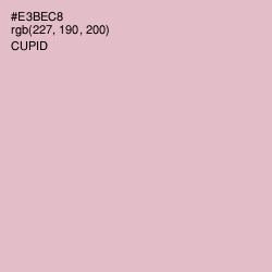 #E3BEC8 - Cupid Color Image