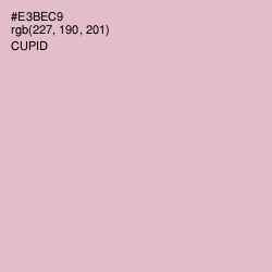 #E3BEC9 - Cupid Color Image