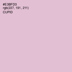 #E3BFD3 - Cupid Color Image