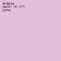 #E3BFD9 - Cupid Color Image