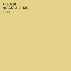 #E3D288 - Flax Color Image