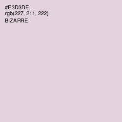 #E3D3DE - Bizarre Color Image