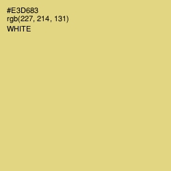 #E3D683 - Flax Color Image