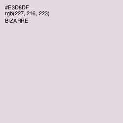 #E3D8DF - Bizarre Color Image