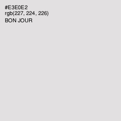 #E3E0E2 - Bon Jour Color Image