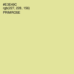 #E3E49C - Primrose Color Image
