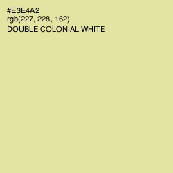 #E3E4A2 - Double Colonial White Color Image
