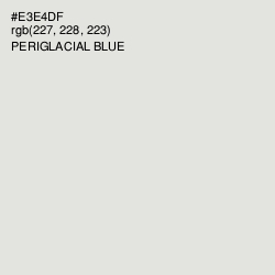 #E3E4DF - Periglacial Blue Color Image