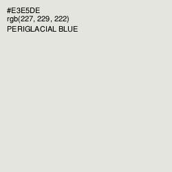 #E3E5DE - Periglacial Blue Color Image