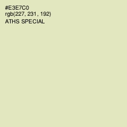 #E3E7C0 - Aths Special Color Image