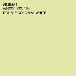 #E3E8A8 - Double Colonial White Color Image