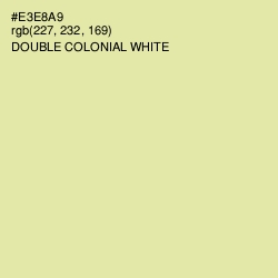 #E3E8A9 - Double Colonial White Color Image