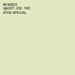 #E3E8C0 - Aths Special Color Image