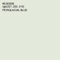 #E3E9DB - Periglacial Blue Color Image