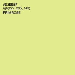 #E3EB8F - Primrose Color Image