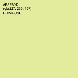 #E3EB9D - Primrose Color Image