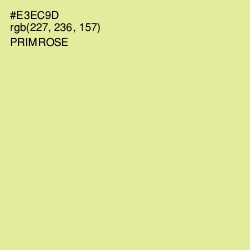 #E3EC9D - Primrose Color Image