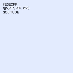 #E3ECFF - Solitude Color Image