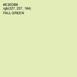 #E3EDB8 - Fall Green Color Image